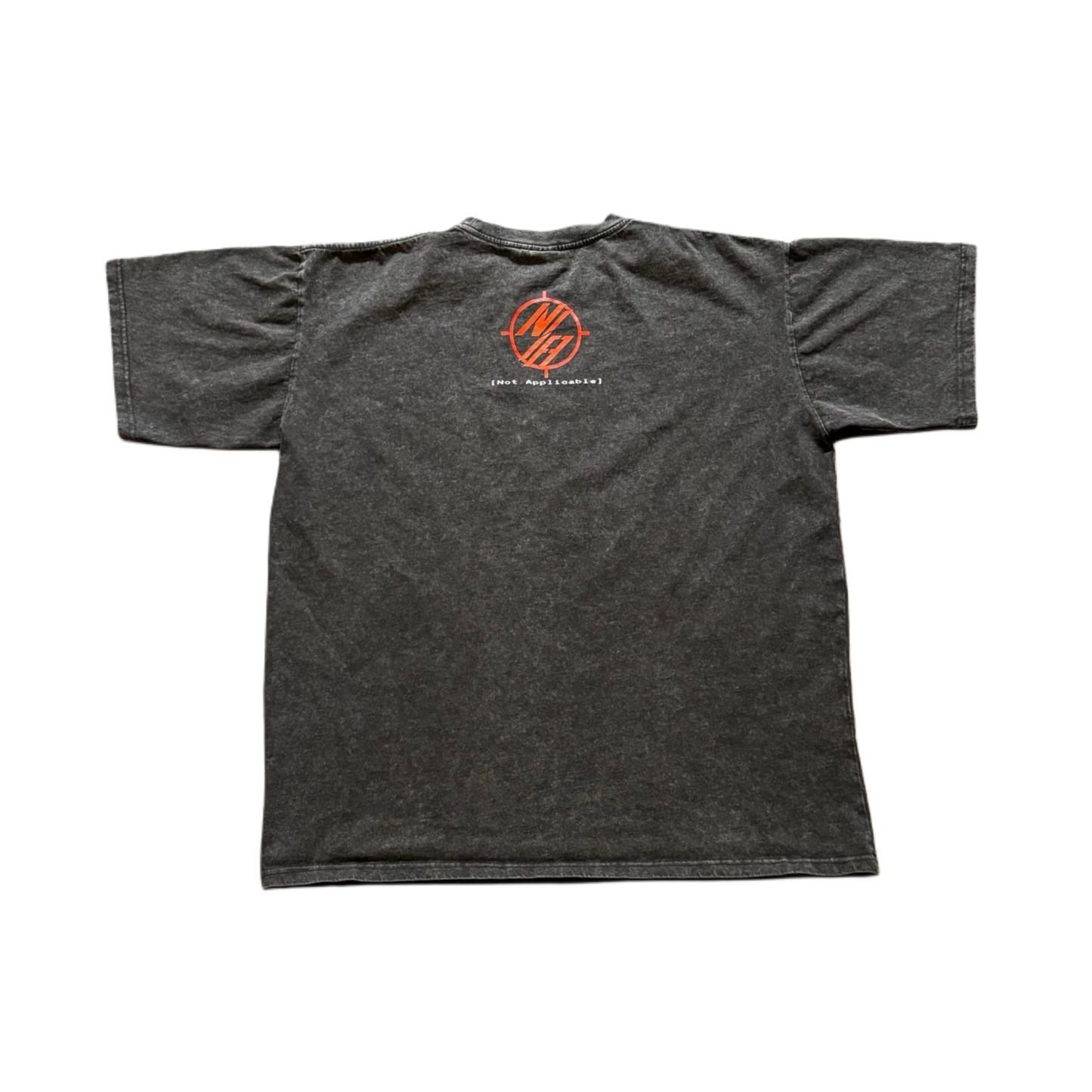 Basic N/A Washed Gray Tee