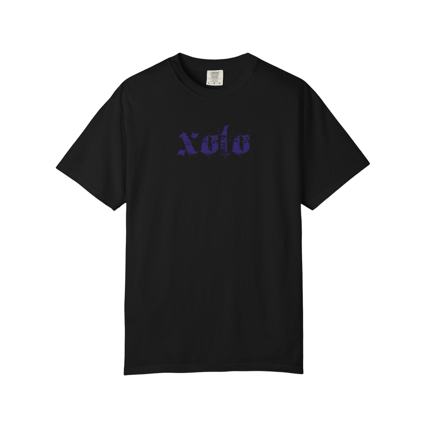 Xolo Distressed Graphic T-Shirt — Vintage Black